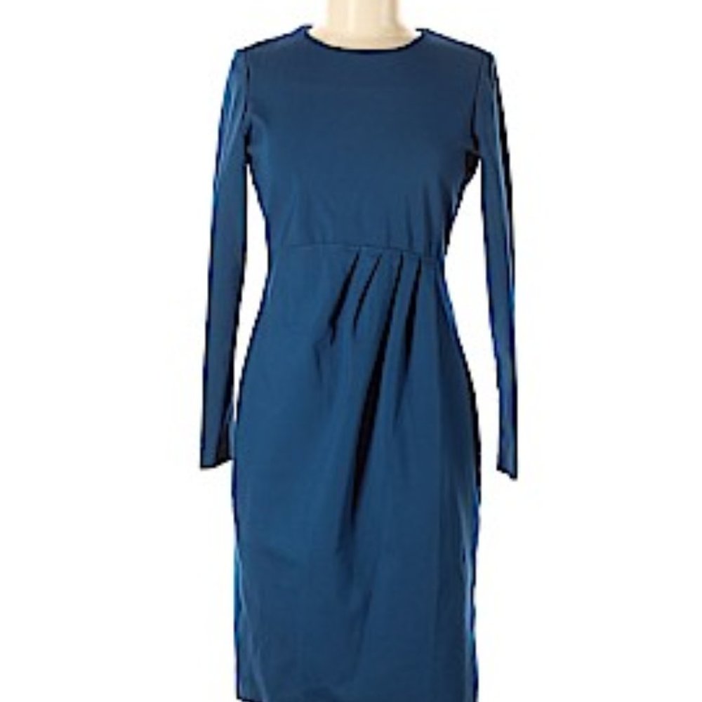 ONE FORTY 8 Blue Sheath Dress